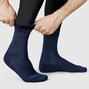 Chaussettes de sport super élastiques pour hommes, cyclisme, basketball, OEM, haute qualité, logo personnalisé, chaussettes tubulaires épaisses à compression - Product Image 5