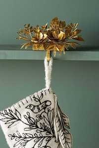 Metal Deer <b>Christmas</b> <b>Stocking</b> Holder Decorative Holiday Display Hook - Product Image 5