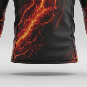 Camiseta de Compresión Unisex de Manga Larga para Artes Marciales, Personalizable por Sublimación, para Entrenamiento de BJJ, MMA, Jiu Jitsu, Sin Gi, Grappling - Product Image 6