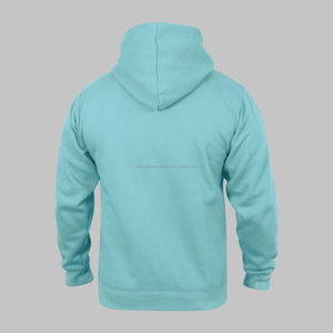 Sweat à capuche pull-over en coton noir surdimensionné pour hommes avec broderie 3D impression personnalisée nouveau design de sweats à capuche pour hommes vente en gros - Product Image 4