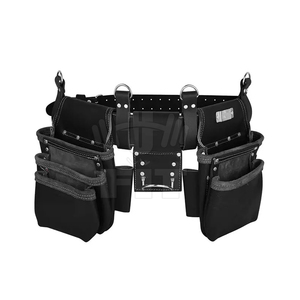 Professional Best Quality Made Tool Bag With Belts Wholesale Men's Pure Leather Tool Kit Belts - Product Image 1