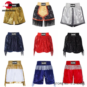 Pantalones Cortos de Boxeo Personalizados con Nombre para Hombres, Mujeres y Niños, Pantalones de Muay Thai, Ropa de Artes Marciales Mixtas (MMA), BJJ, Ropa de Lucha en Jaula, Pantalones Cortos de Kickboxing - Product Image 1