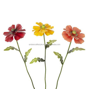 Estacas decorativas de metal para jardín, para paisajismo de césped al aire libre, estacas de hierro resistentes al óxido para soporte de plantas, para decoración del jardín del hogar - Product Image 1