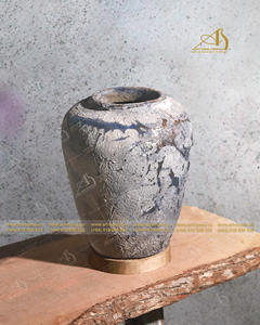 Macetas y Jardineras de Cerámica Modernas Atlantis AN832H28, Decoración para el Hogar, Hotel y Jardín, Diseño Único para Plantar - Product Image 2