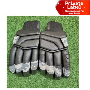 Guantes de Bateo de Críquet de Cuero PU de Alta Calidad a Precio Económico, Costura de 26 Agujeros, Mano Derecha/Izquierda, Pedido al por Mayor, Precio de Fábrica - Product Image 1