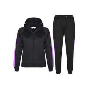 Survêtement personnalisé pour femme, couleurs pastel, coupe ajustée, tendance, vêtements de sport, logo personnalisé, streetwear féminin, ensemble sweat-shirt et pantalon de jogging - Product Image 4