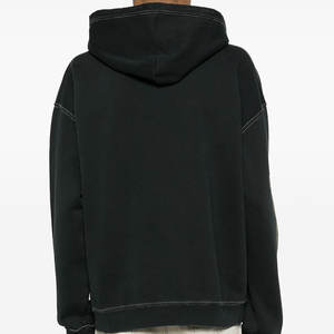 Sudaderas con Capucha para Hombre, 100% Algodón, Diseño Liso Transpirable, Logotipo Personalizado Bordado, Venta al Por Mayor - Product Image 3