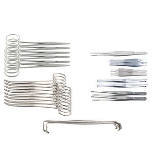 Stainless Steel Surgical Instrument <b>Set</b> with Storage <b>Box</b> Autoclavable Medical <b>Tools</b> for Clinical Dissection - Product Image 6