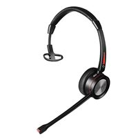 Nouveau Casque Sans Fil Mono pour Bureau et Centre d'Appels avec Réduction de Bruit, Micro et Base de Recharge