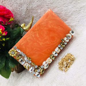 Indian Handmade Beads Wedding <b>Gift</b> Party Bags Wrist Handbag Evening Clutches for Women BY MULTI CRAFT - Product Image 4