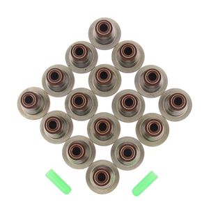 16 pezzi Guarnizioni Valvole Rivestite in Metallo FKM .313\" X .500\" per GM LS1 LS3 LS6 4.8L 5.3L 6.0L 6.2L per Valvole di Aspirazione, Scarico e Punterie Valvole - Product Image 4