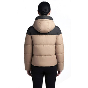 Chaqueta de burbujas moderna para mujer, suave, para invierno, con capucha, para uso diario, paseos informales, aventuras al aire libre y viajes. - Product Image 2