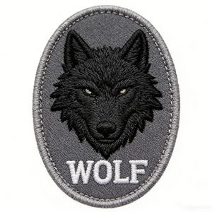 Patch brodé personnalisé OEM, micro-broderie, patch logo de précision pour chapeaux, vestes, sacs, fournisseur de marquage durable pour vêtements - Product Image 3
