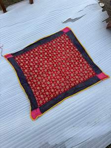 ผ้าปะติดปักลายวินเทจทำมือ – แผงผ้าตกแต่งสไตล์โบโฮหลากสี - Product Image 2