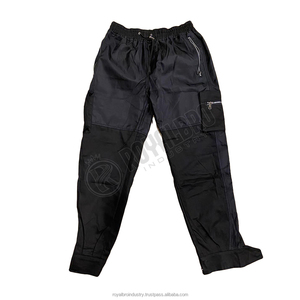 Pantalones Casuales de Trabajo para Hombre, Estilo Sólido, Tallas Grandes, Juveniles, Multibolsillos, Bordados, Sueltos, Lavados a la Piedra, con Remaches - ¡Gran Oferta de Verano! - Product Image 4