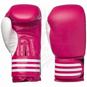 Guantes de Boxeo de Medio Dedo Personalizados al por Mayor para Taekwondo, Grappling, MMA, Muay Thai, de Cuero Sintético de Alta Densidad - Product Image 1