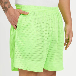 Hot Sale Men's Basketball Sports Mesh Shorts 100% Polyester Casual Multicolor Single <b>Layer</b> Quick Dry Pockets - Product Image 5