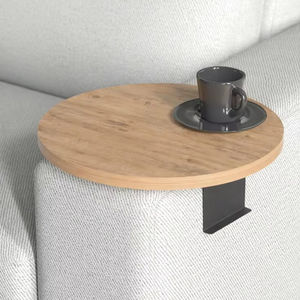 Bandeja de Madera Hecha a Mano para Reposabrazos de Sofá, Soporte para Comida y Bebidas, Decoración para el Hogar - Product Image 1