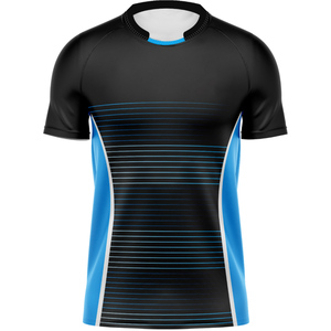 Maillot de sport personnalisé sublimé à manches courtes, polo respirant à séchage rapide, vêtements d'équipe tricotés, vêtements de sport - Product Image 1