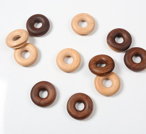 Highly Polished Customizable in Color and Size <b>Wooden</b> Doughnut Shape Sealing Clips Grocery Packed <b>Sealer</b> - Product Image 1