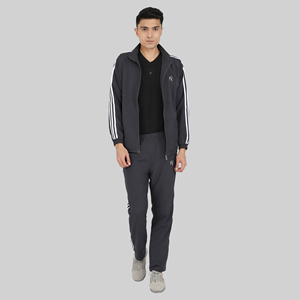 Survêtement décontracté d'été pour homme grande taille, coupe classique, avec maille respirante à séchage rapide - Product Image 2