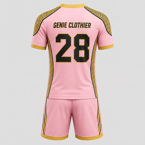 Uniforme de Fútbol Personalizado, Ropa Deportiva para Equipos, Uniforme de Fútbol con Impresión por Sublimación Completa, Tejido Transpirable, Ajuste Cómodo - Product Image 2