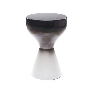 Mesa Auxiliar Redonda de Metal y Hierro, Acabado Degradado Resistente al Óxido, Mesa de Centro Pequeña, Muebles de Lujo para Hotel y Hogar, Venta al Por Mayor Personalizada - Product Image 5