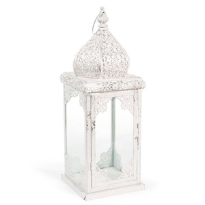 Wholesale Selling Durable Premium Portable Centerpiece Metal & Glass <b>Lantern</b> With <b>Silver</b> Finished <b>Lantern</b> for Outdoor - Product Image 1
