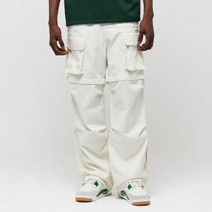 กางเกงคาร์โก้ 6 กระเป๋า สกรีนโลโก้ตามสั่ง ขายส่ง สำหรับผู้ชายและผู้หญิง สไตล์สตรีทแวร์ลำลอง เอวยางยืด ทรงตรง - Product Image 2