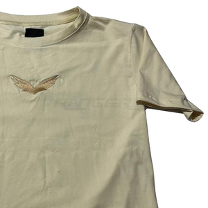 เสื้อครอปท็อปผ้าฝ้าย เนื้อนุ่ม ระบายอากาศดี สวมใส่สบาย สไตล์สตรีทแวร์ ผู้ผลิตเสื้อครอปท็อป รับปักโลโก้ เสื้อยืดแฟชั่นผู้หญิง - Product Image 3