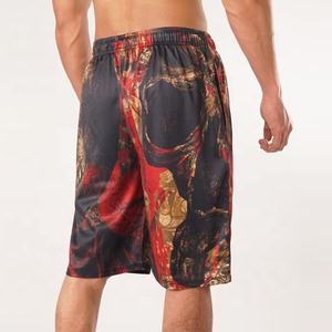 Venta al por mayor de los hombres Jiujitsu Shorts All Over Print Ligero Bañador de baño de poliéster Hombres Fight Shorts para Unisex - Product Image 4