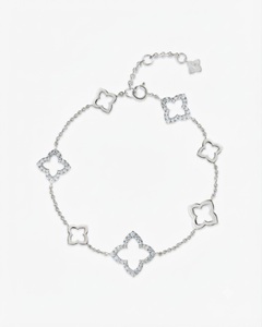 Bracelet en or massif 10K 14K 18K avec diamants naturels pour femme, jonc en diamants naturels de laboratoire, bijoux fins, exportateur grossiste de bracelets - Product Image 4
