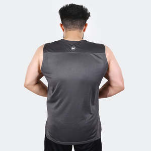 Camiseta sin Mangas Ligera para Hombre, Transpirable, de Secado Rápido, para Gimnasio, Entrenamiento, Fitness - Product Image 5