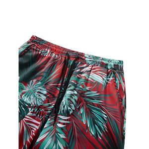 Nouveau short de bain en laine imprimé par transfert thermique pour homme, séchage rapide, respirant, écologique, style décontracté et tendance, collection été 2026 - Product Image 5