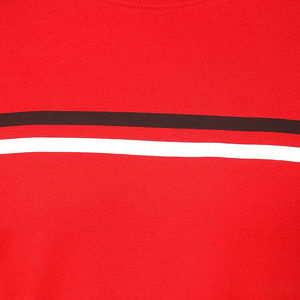 เสื้อยืดโอเวอร์ไซส์ผู้ชายแบบสปอร์ต ผ้าฟลีซคุณภาพดีที่สุด เป็นมิตรกับสิ่งแวดล้อม  โลโก้สั่งทำด้านหน้า ผสมโพลีเอสเตอร์/คอตตอน เนื้อผ้าหนา - Product Image 6