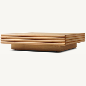 Best Selling <b>Solid</b> <b>Wood</b> Rectangular Dining <b>Table</b> with Modern Design Durable & Eco-Friendly for Hotel & Villa Use - Product Image 3