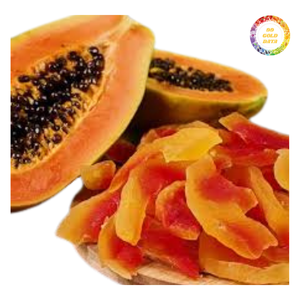 Tiras de Papaya Seca de Color Naranja Brillante, Textura Suave, Empaque a Granel al por Mayor - Product Image 5