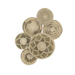 Handcrafted Horizontal Pattern Rectangle Modern <b>Hanging</b> <b>Wall</b> Jute <b>Basket</b> Natural Woven <b>Wall</b> Storage & Decorative <b>Basket</b> - Product Image 2