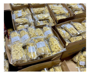 Rodajas de Jengibre 100% Naturales de Primera Calidad, Enrolladas en Azúcar, Empaque a Granel - Product Image 3