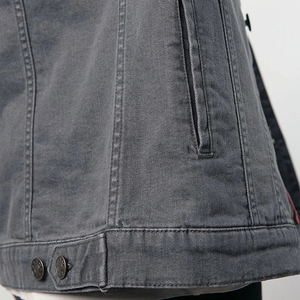 Veste en jean boutonnée pour homme, dernière collection, meilleure édition, style classique, manches longues. - Product Image 5