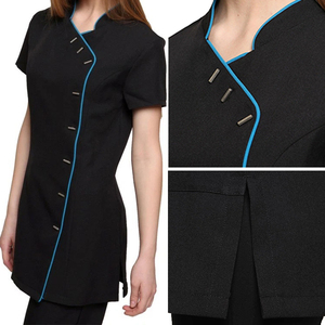 Uniforme de Salón de Belleza y Spa de Nuevo Diseño para Mujer, Uniforme Personalizado para Personal de Salón de Belleza, Ropa de Trabajo, Túnica para Esteticista, Spa, Salón de Uñas - Product Image 4