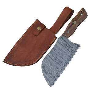 LEGACY BLADES Premium Handmade Damascus Steel Cleaver <b>Knife</b> Razor <b>Sharp</b> Wooden Handle <b>Kitchen</b> Meat Cleaver OEM ODM Manufacturer - Product Image 1