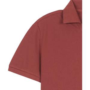 เสื้อโปโลแขนสั้นผู้ชาย ผ้าคอตตอนผสม สไตล์ลำลอง คอวี เสื้อยืดฤดูร้อน รับทำโลโก้ตามสั่ง ผู้ผลิตขายส่ง OEM - Product Image 4