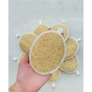 Dried Loofah Sponge with Soft Fiber for Bath Kitchen Cleaning and Body Scrubbing - Product Image 3