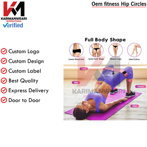 Booty Resistance Hip Circle Men Women Gym Glute Activation Strength Workout Training OEM Supplier - Product Image 5