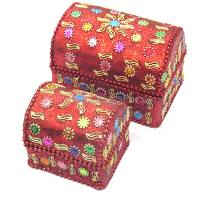 Beaded Gift <b>Box</b> Beautiful Square Trinket Jewelry <b>Box</b> Handmade Rectangle Best Quality Wedding <b>Favor</b> <b>Box</b> Designer Lac Glitter - Product Image 5