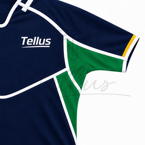 Rugbyshirt voor heren, performance shirt, klassiek rugby sportshirt voor heren, rugby trainingshirt met korte mouwen, ademend rugbyshirt - Product Image 5