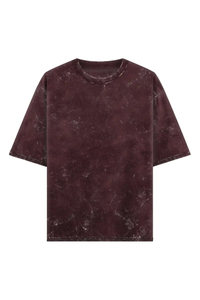 เสื้อยืดผู้ชายไซส์ใหญ่ สีพื้น ผ้าฝ้าย แขนสั้น คอกลม สไตล์ลำลอง ย้อมสีเรียบ ความยาวปกติ ดีไซน์ใหม่ตามสั่ง - Product Image 3