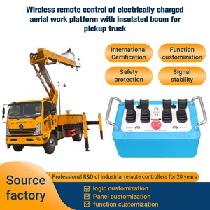 IP67 Waterproof Industrial <b>Wireless</b> Hydraulic Proportional Joystick Remote for Lifting Machinery - Product Image 6