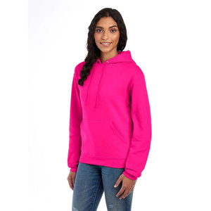 JERZEES NuBlend 996MR – Sweat à capuche rose promotionnel en molleton doux coton-polyester, prêt pour l'impression sérigraphique – Fournisseur direct usine - Product Image 4